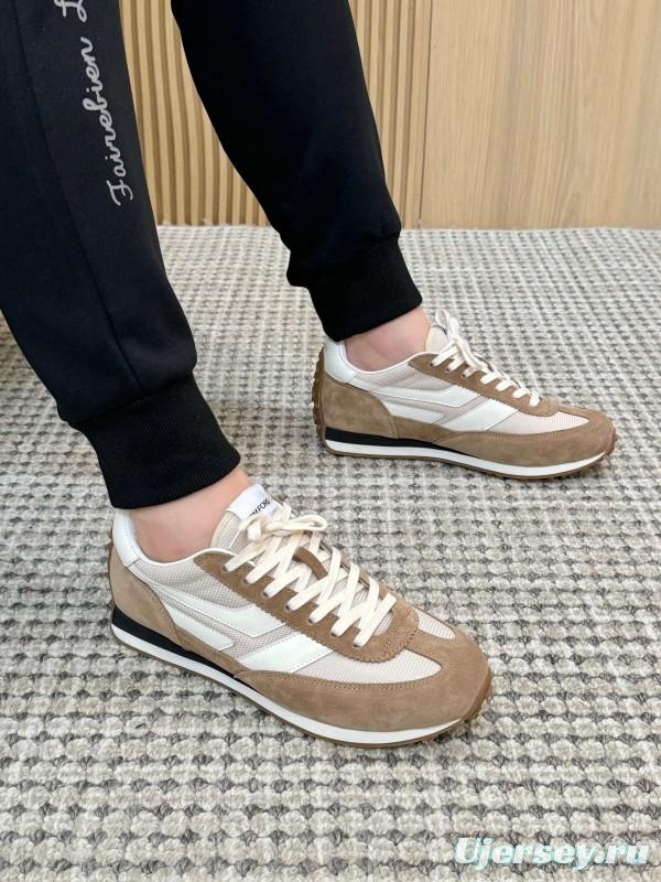 TOM FORD 2025 Spring Summer Fashion Casual Shoes with Classic Color Blocking and Imported Leather Insole - AS00350