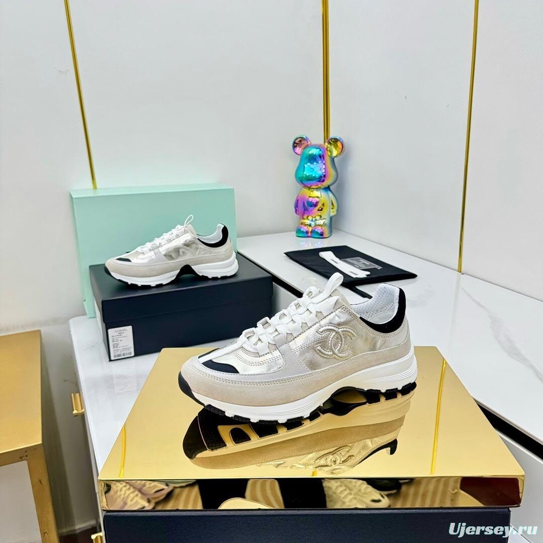 Chanel 2025 SS Chunky Sole Casual Sneakers - LY00310