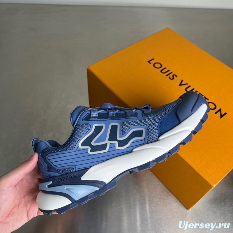 Lv Runner Tatic 2025 Early Spring Men's Series Casual Low-Top Lace-Up Shoes - YC