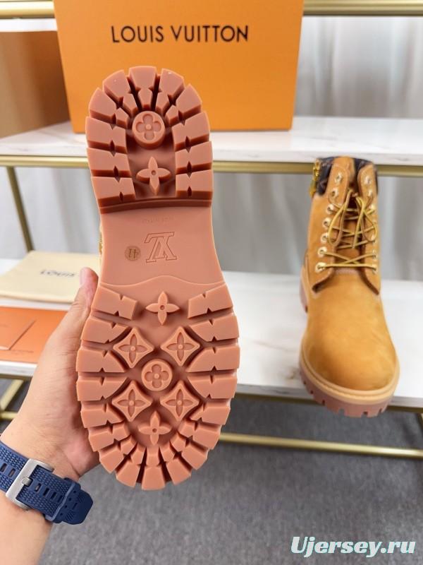 Timberland 6-Inch Monogram Ankle Boots Waterproof Suede Collaboration - LY00380