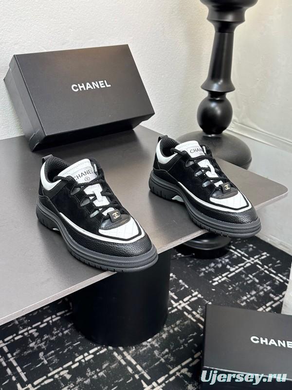 Chanel Spring/Summer 2025 Runway Thick Sole Sneakers - LY00320