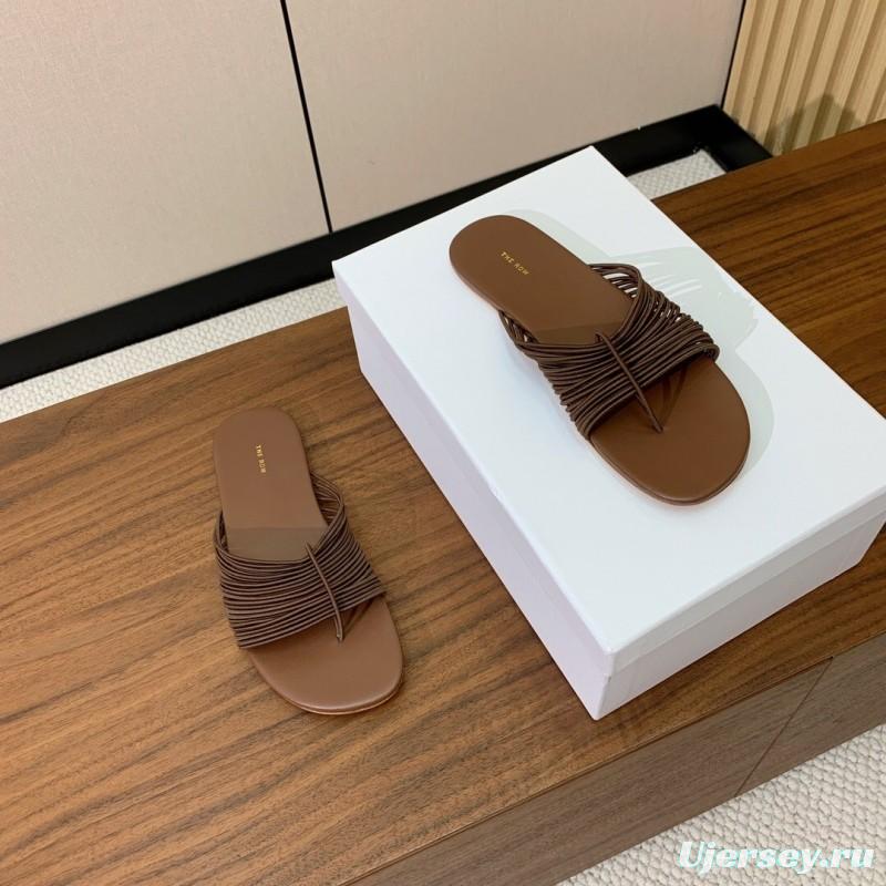 The Row Roman Net Sandals 2025 SS Minimalist Design - KFY00210