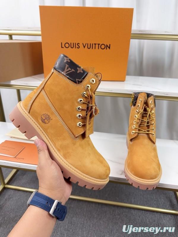 Timberland 6-Inch Monogram Ankle Boots Waterproof Suede Collaboration - LY00380