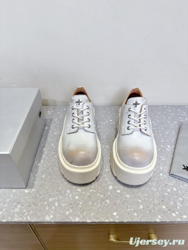 SMFK 2025SS Derby Shoes with Thick Sole Platform - LY00260