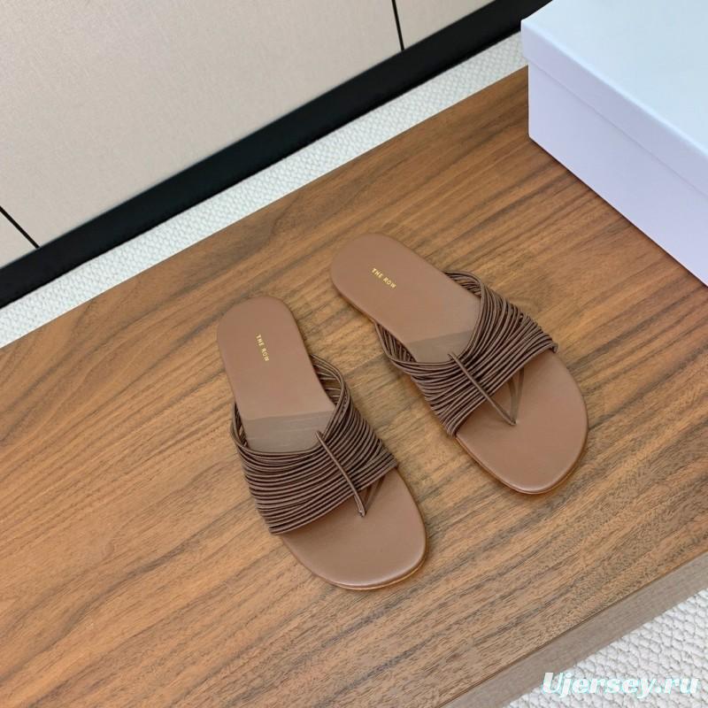 The Row Roman Net Sandals 2025 SS Minimalist Design - KFY00210