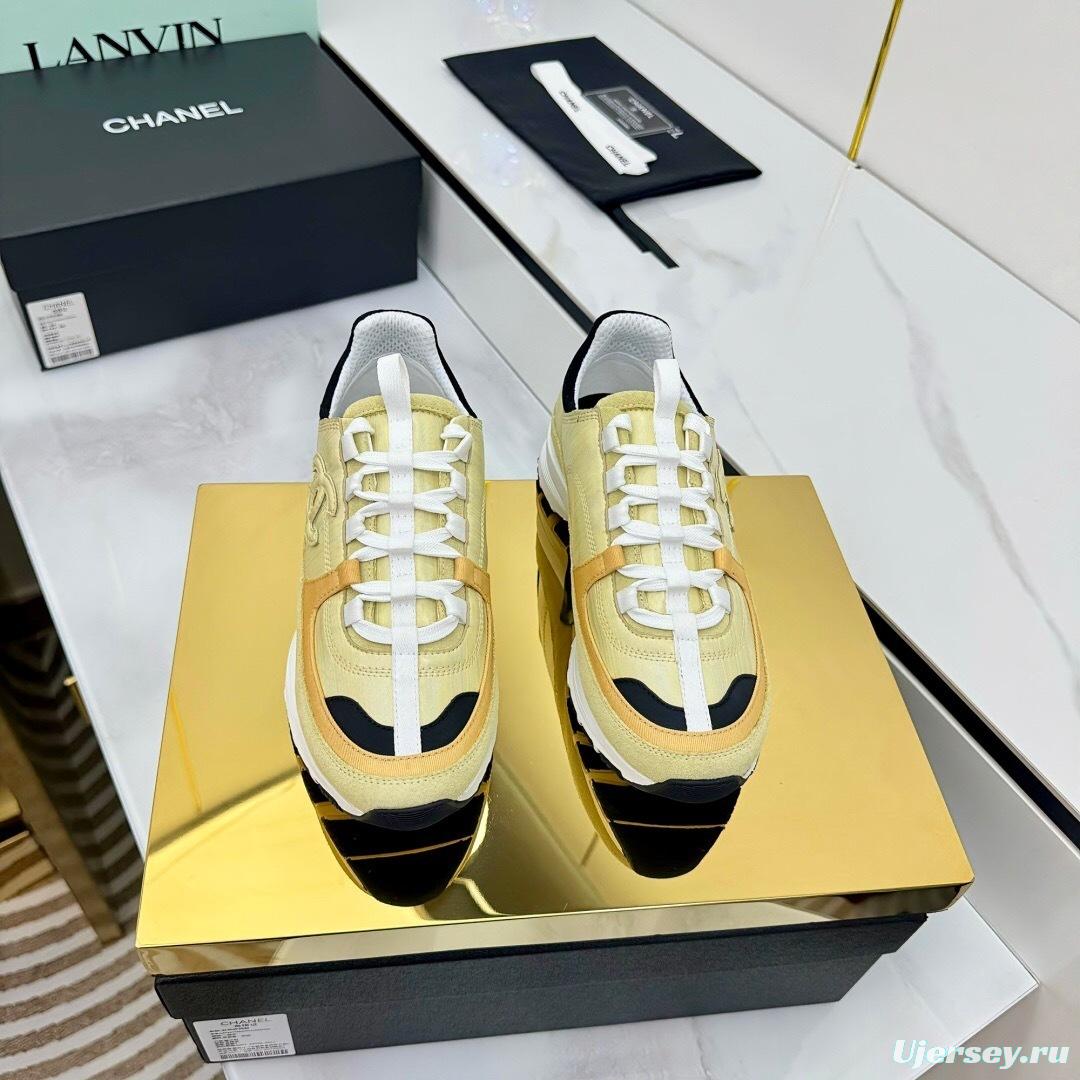 Chanel 2025 SS Chunky Sole Casual Sneakers - LY00310