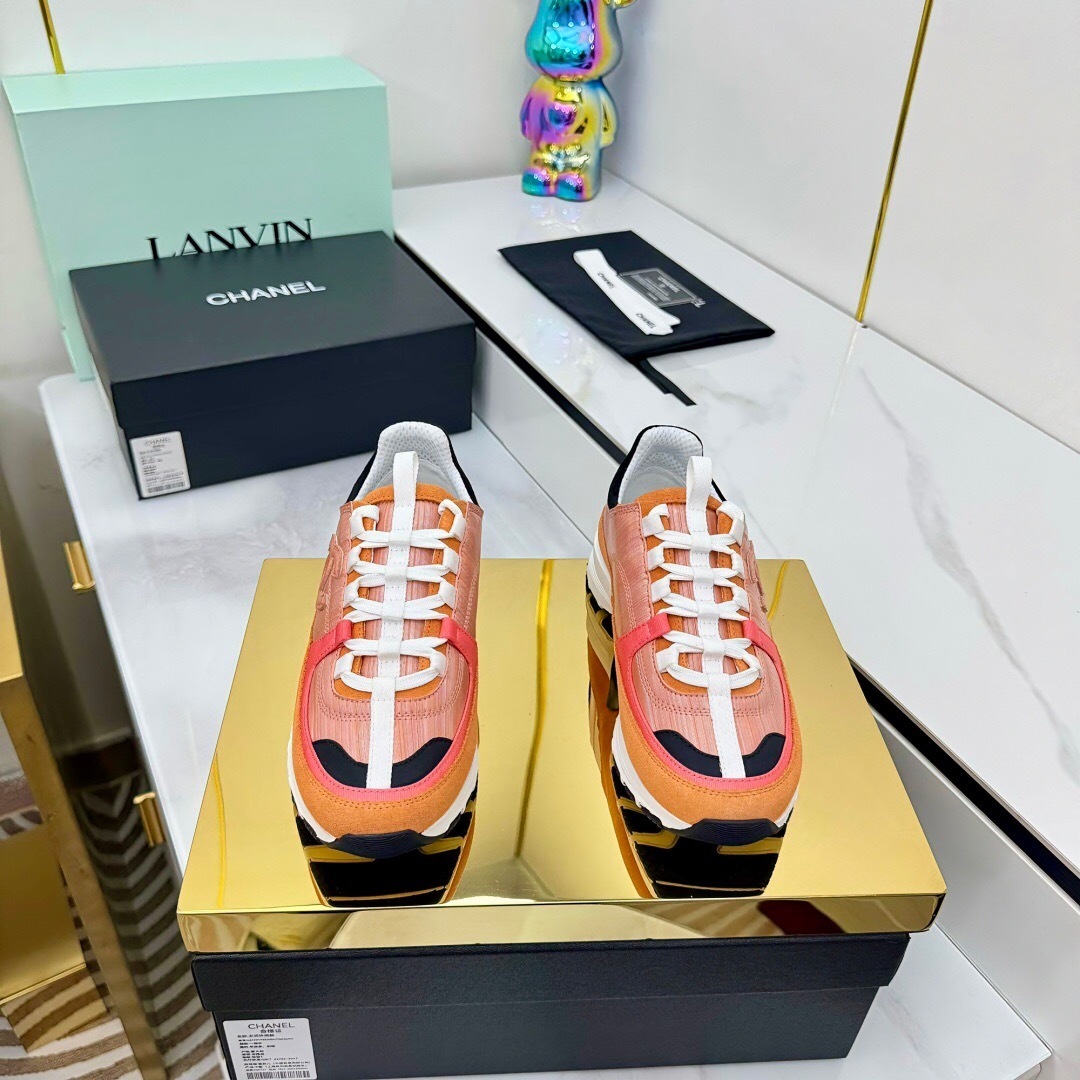 Chanel 2025 SS Chunky Sole Casual Sneakers - LY00310