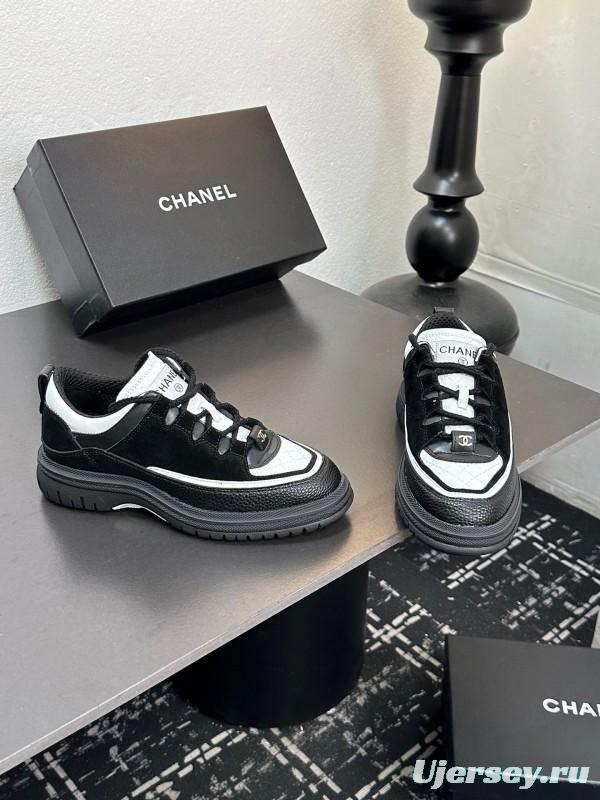 Chanel Spring/Summer 2025 Runway Thick Sole Sneakers - LY00320