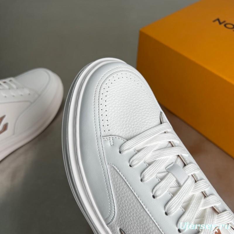 Louis Vuitton Beverly Hills Low-Top Fashion Sneakers Men's Shoes - YC