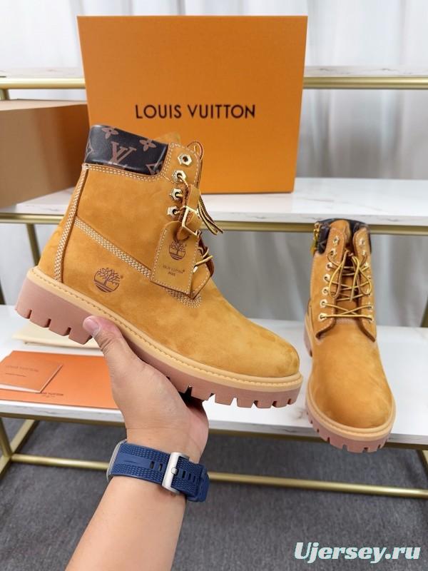 Timberland 6-Inch Monogram Ankle Boots Waterproof Suede Collaboration - LY00380