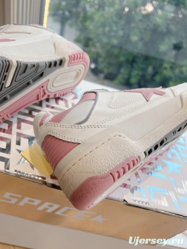 Golden Goose G411 Spring Summer Retro Running Shoes with Soft Sole - KFY00320