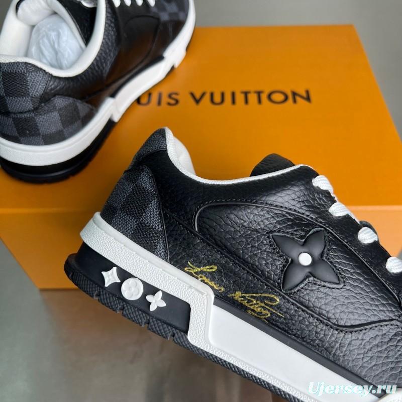 Louis Vuitton 2025 Spring Summer Collection Luxury Replica Sneakers with Italian Calfskin and Signature Logo - YC