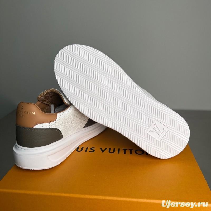 Lv Beverly Hills Low Top Fashion Sneakers Men's Shoes - YC