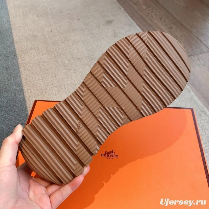 H Boot-Type Chelsea Boots with British Color Blocking Design - AS00380