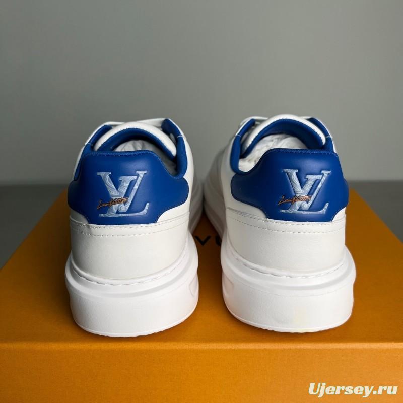 Lv Beverly Hills Low-Top Fashion Sneakers Unisex Couple Edition - YC