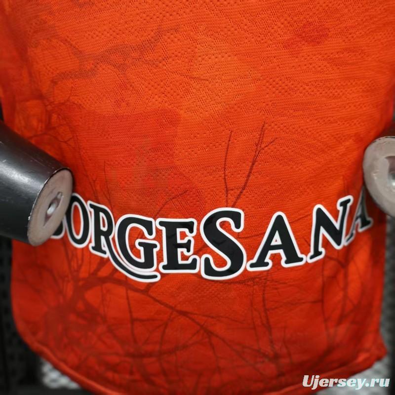 Player Version 25/26 Napoli Halloween Orange Jersey-Glow In Dark