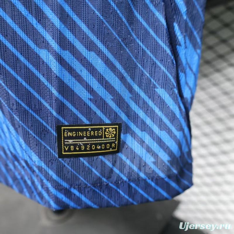 Player Version 2025 France Home Navy Blue Jersey