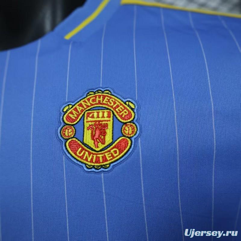 Player Version 25/26 Manchester United Sky Blue  Adidas Original Jersey