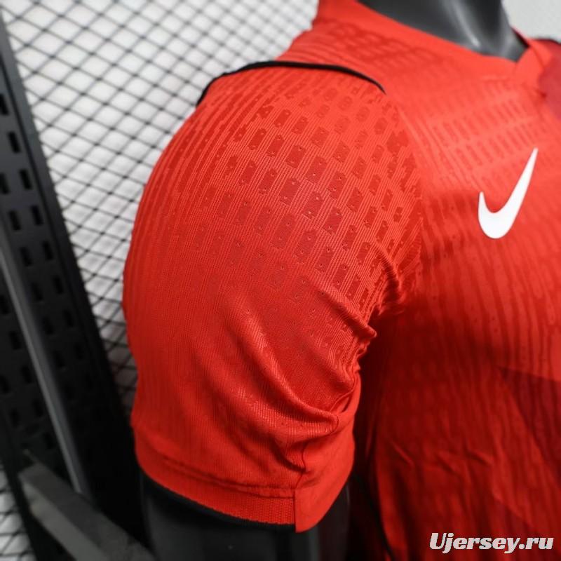 Player Version 2025 Canada Home Red Jersey