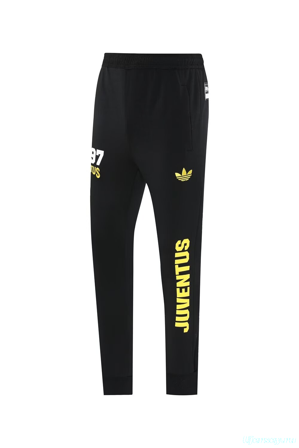 25/26 Juventus Black Sweatshirt Full Zipper Jacket+Long Pants