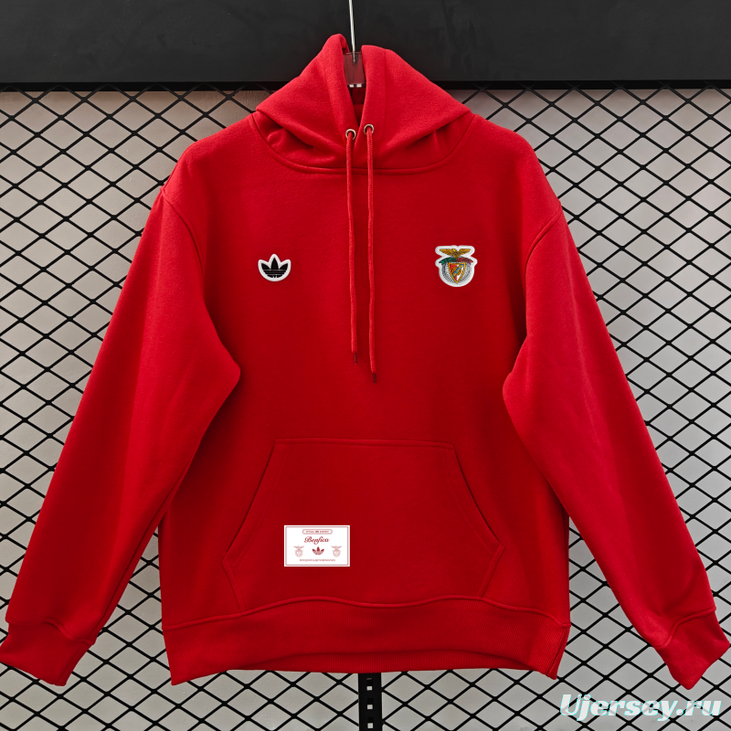 Player Version 25/26 Benfica Red Full Zipper Jackett-9 Colors