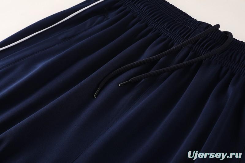 25/26  Adidas Royal Blue/Sky Blue Full zipper Jacket Tracksuit+ long pants