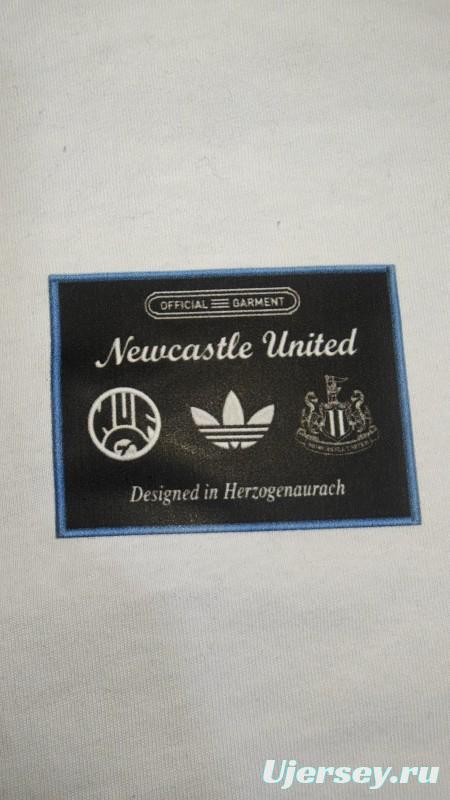25/26 Adidas x Newcastle United Retro Embroidered Logo Hoodie 9 Colors