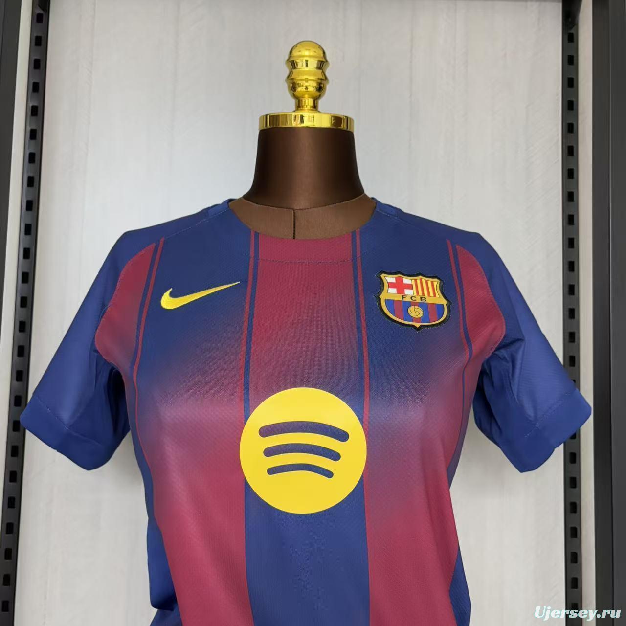 25/26 Women Barcelona Home Jersey