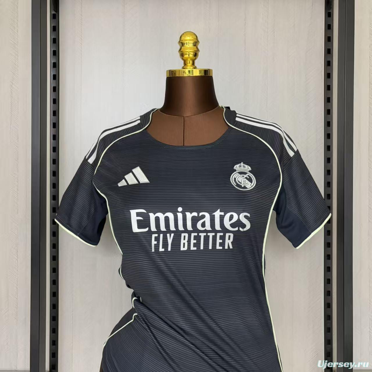25/26 Women Real Madrid Away Jersey