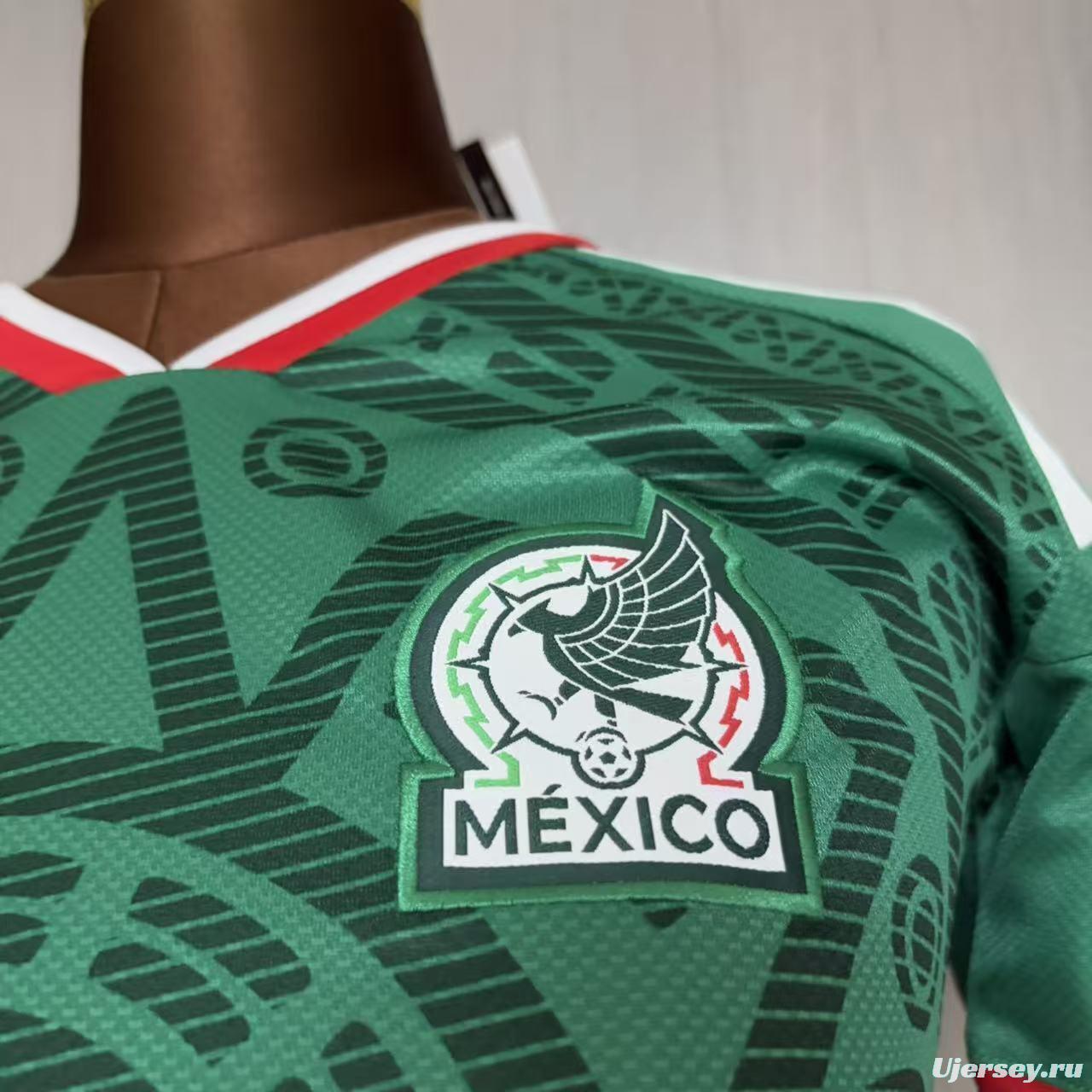 2026 Women Mexico Home Jersey