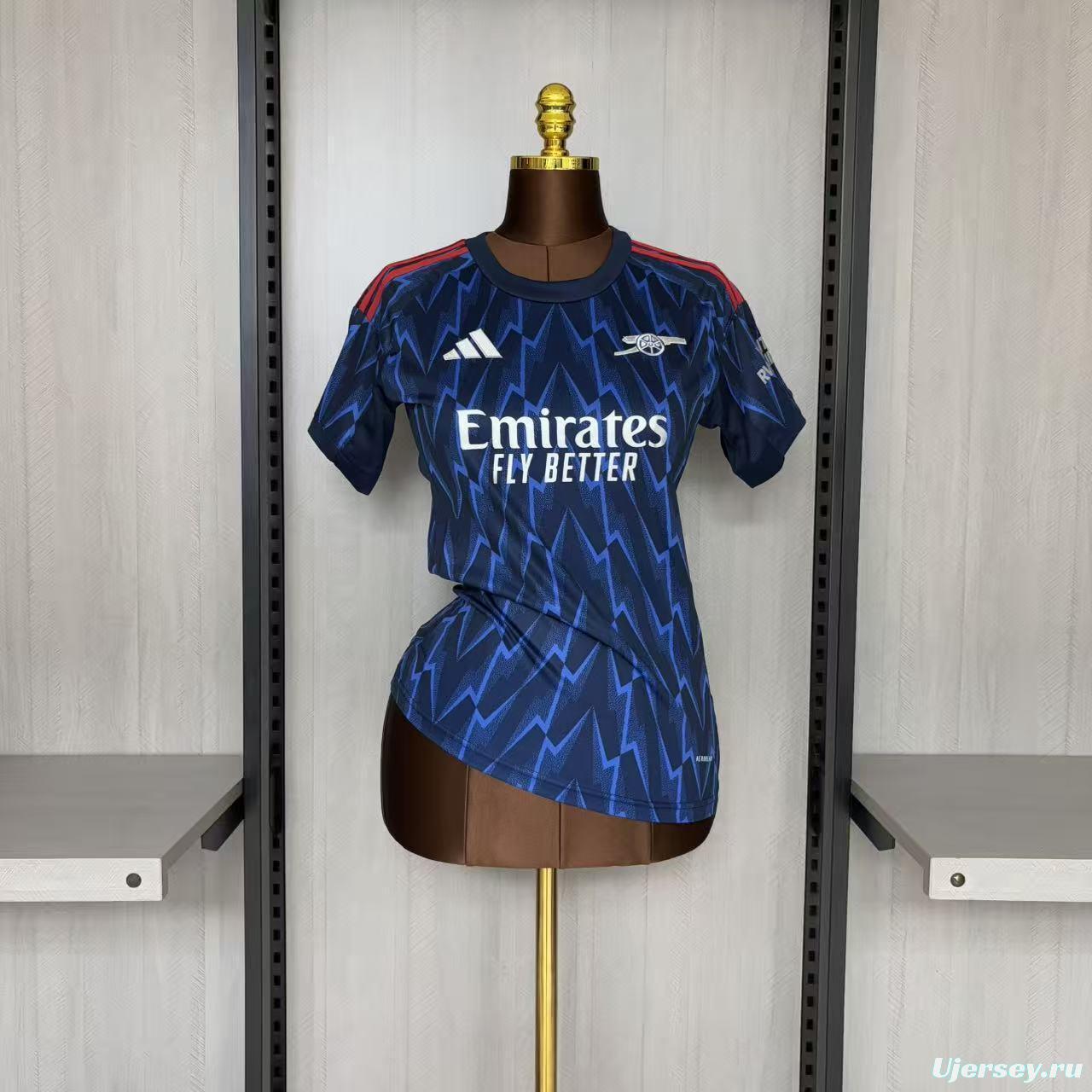 25/26 Women Arsenal Away Jersey