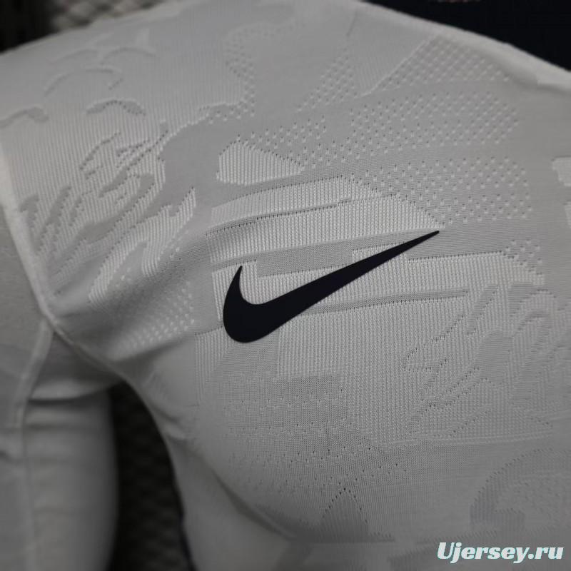 25/26 Player Version  England Home Long Sleeve Jersey