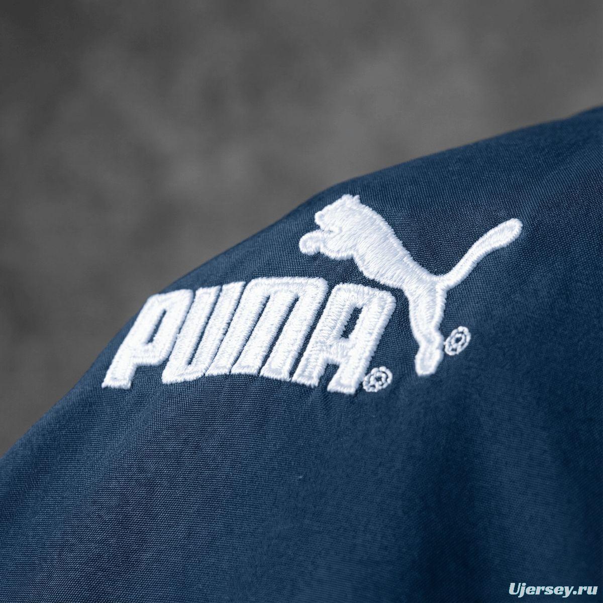 1996/97 Vintage Style Atletico Madrid Black Jacket Windbreaker