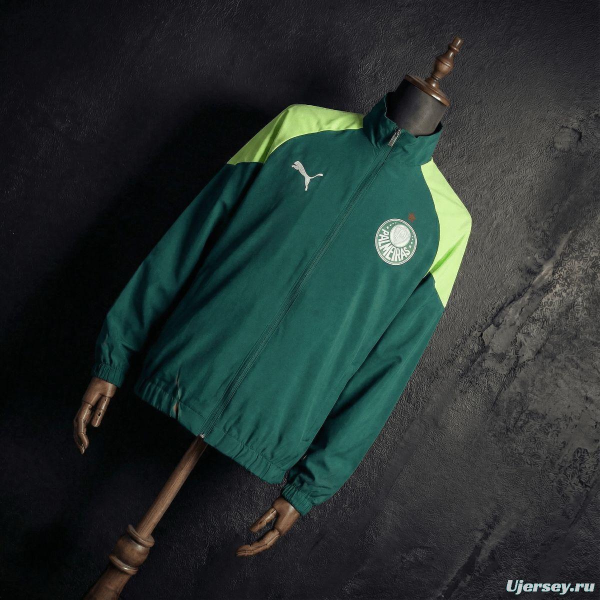 2026 Palmeiras Green Jacket Windbreaker