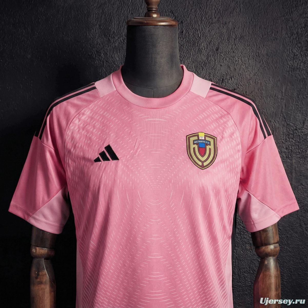 25/26 Venezuela Goalkeeper Pink Jersey