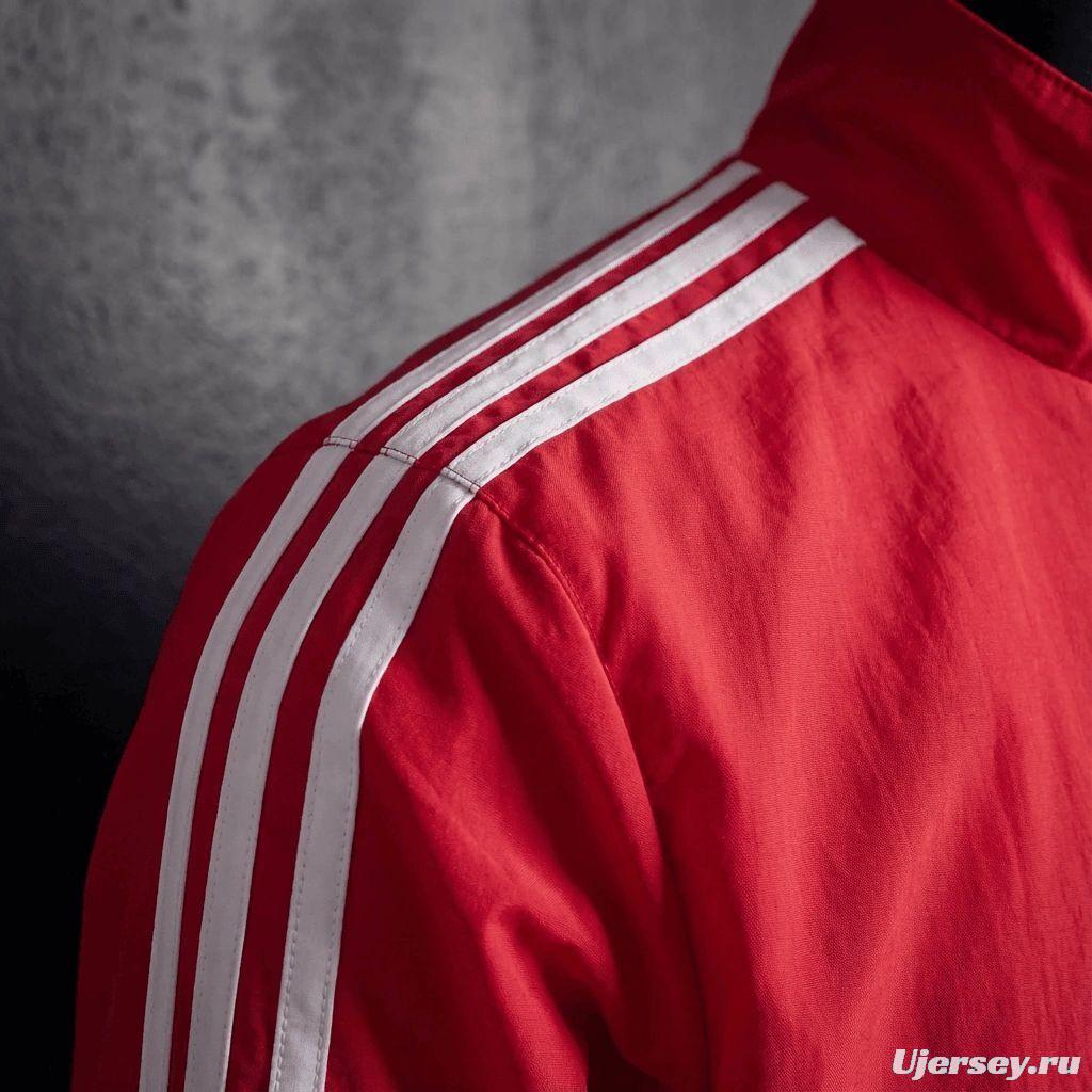 2026 Sevilla FC Red And White Reversible Full Zipper Jacket