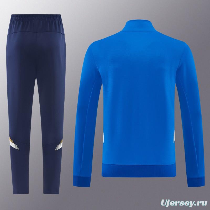 2026 NIKE Blue Full Zipper Jacket + Long Pants