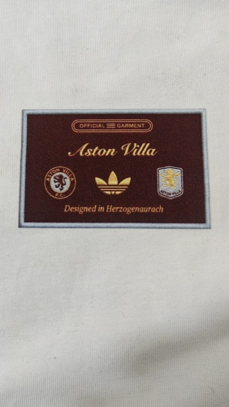Player Version 2026  Aston Villa x Adidas Home Embroidered Fleece Hoodie 9 Colors