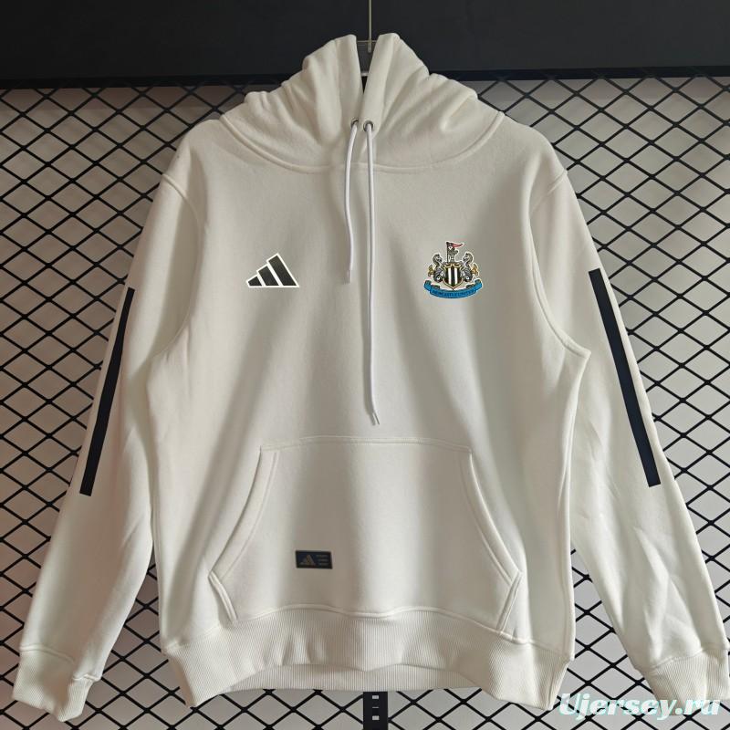 25/26 Newcastle United Embroidered Logo Hoodie 9 Colors