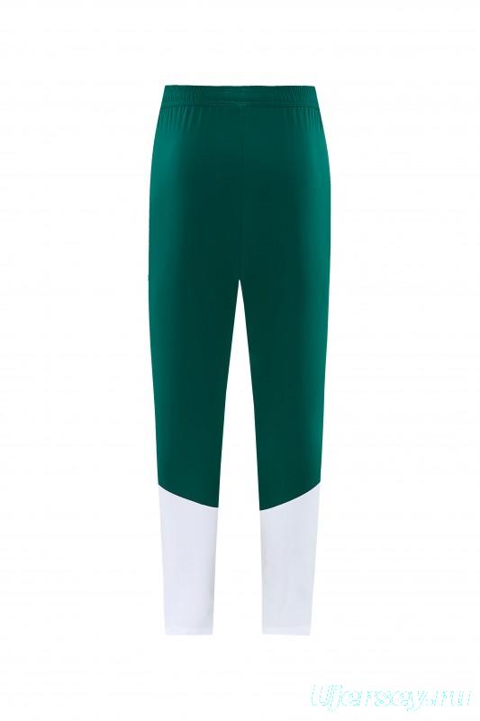 2026 Italy Green Hoodie Full Zipper Windbreaker + Long Pants