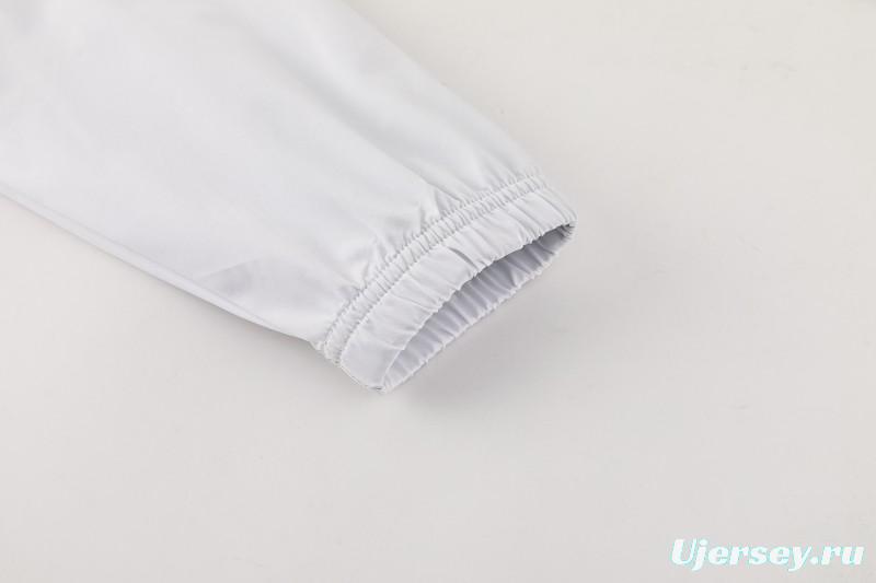 2026 Italy Green Hoodie Full Zipper Windbreaker + Long Pants