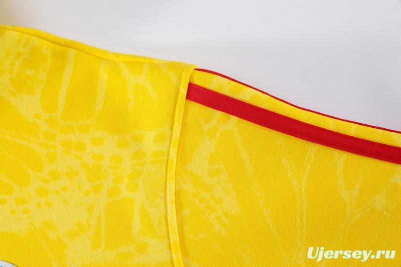 25/26 Colombia Yellow Embroidered Logo Hoodie