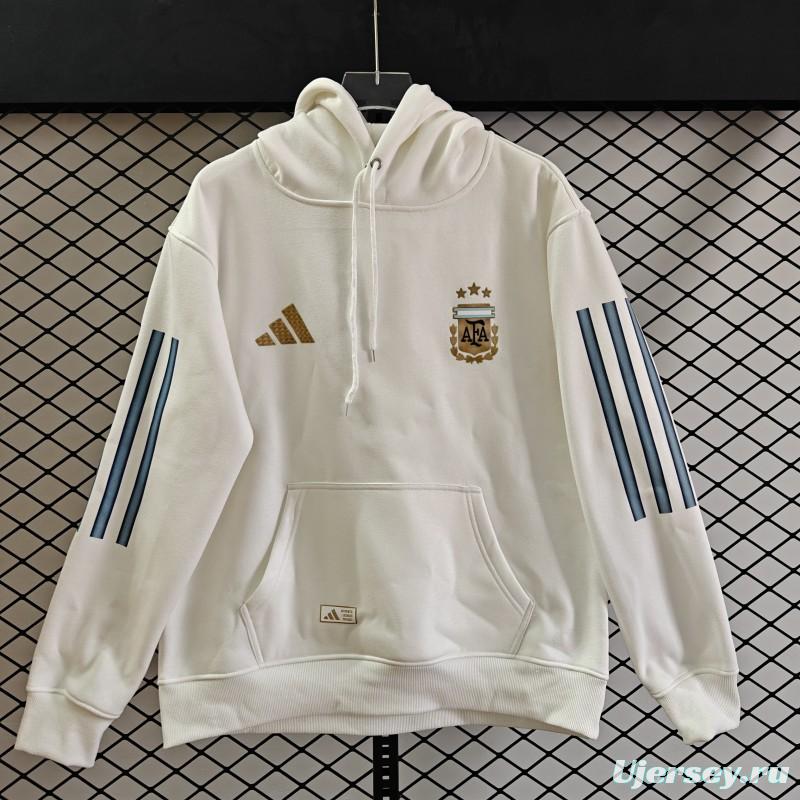 Player Version 2026  Argentina Home Fleece Hoodie 9 Colors