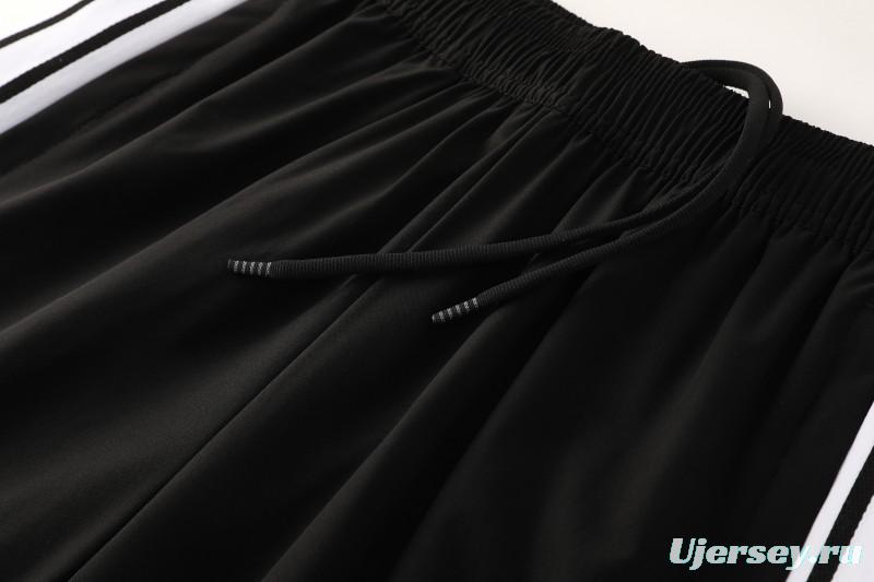 2026 Germany Hoodie Black Full Zipper Windbreaker + Long Pants