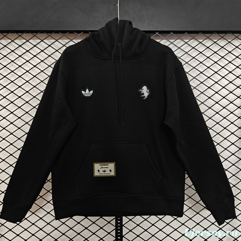 25/26 Juventus Embroidered Logo Hoodie 9 Colors