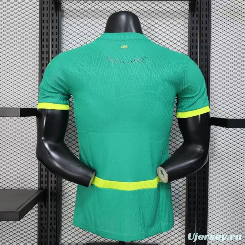 2026 Player Version Senegal Away Green Double Stars Edition Jersey