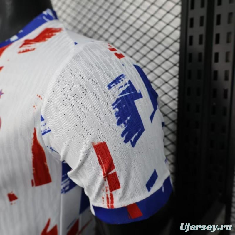 2026 Player Version France White with Blue and Red Brushstrokes
Special Edition Jersey