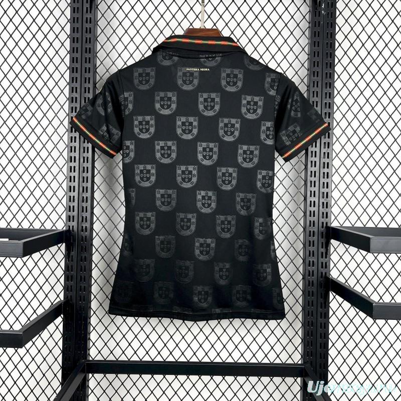 2026 Womens Portugal Black Special Jersey