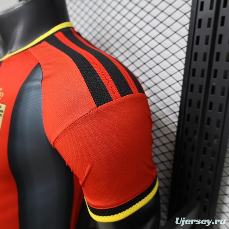 Player Version 2026 Belgium Home Jersey