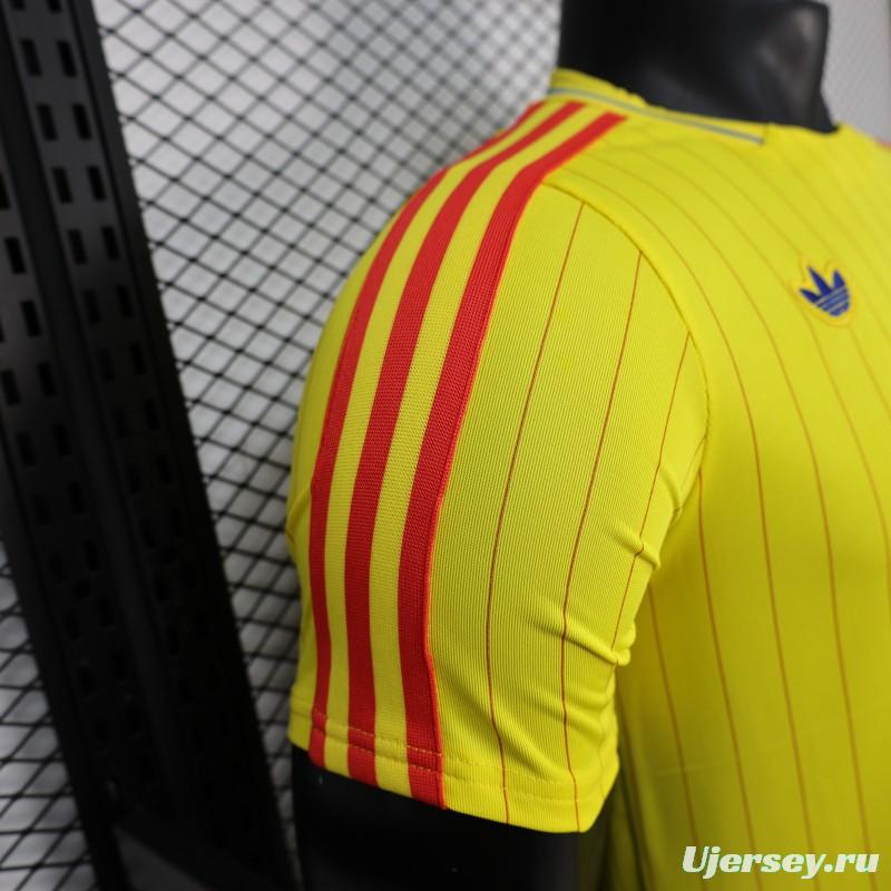 Player Version 2026 Colombia Yellow Terrace Icons Jersey